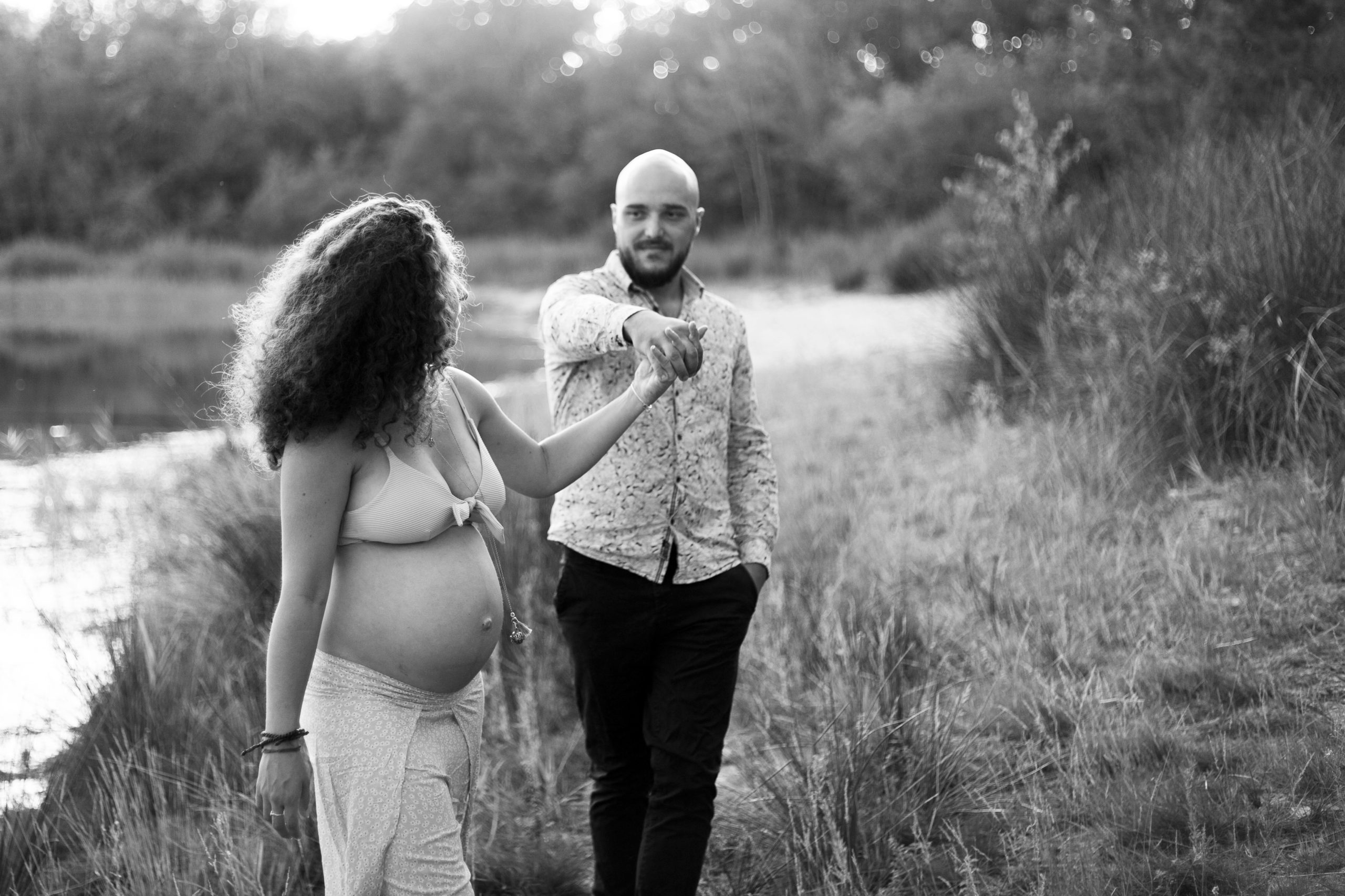 Couple avec femme enceinte